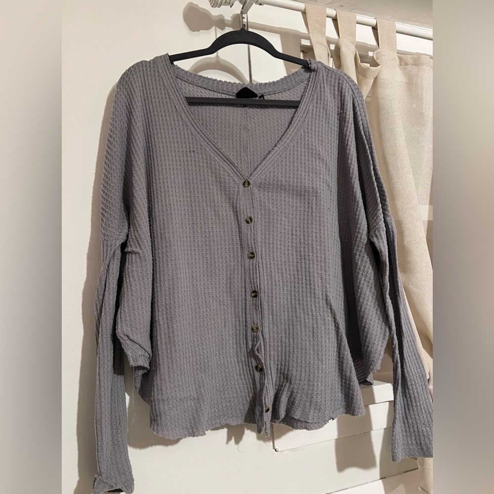 Urban Outfitters Grey Long Sleeve